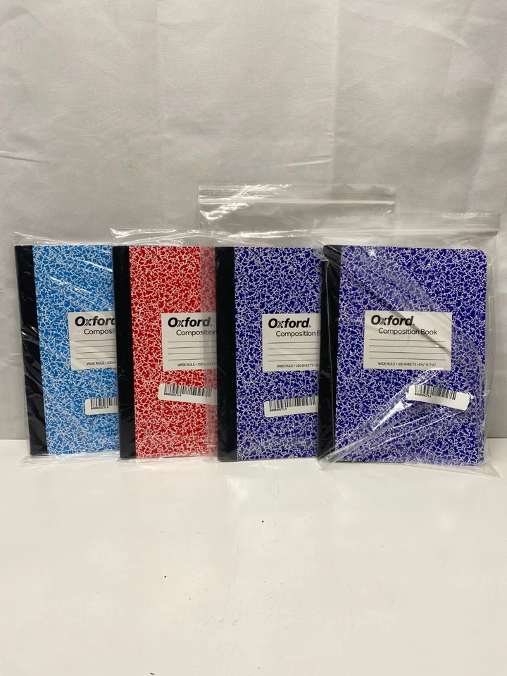 Oxford Composition Wide Rule Notebook, 100 sheets - NEW PACK OF 4! - Image 1 of 1