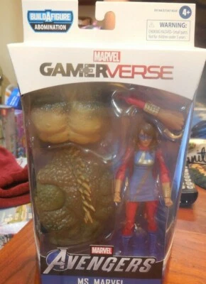  Marvel Legends Avengers Game Kamala Khan MS MARVEL Figura BAF Nuevo en Paquete Foto 1 de 4