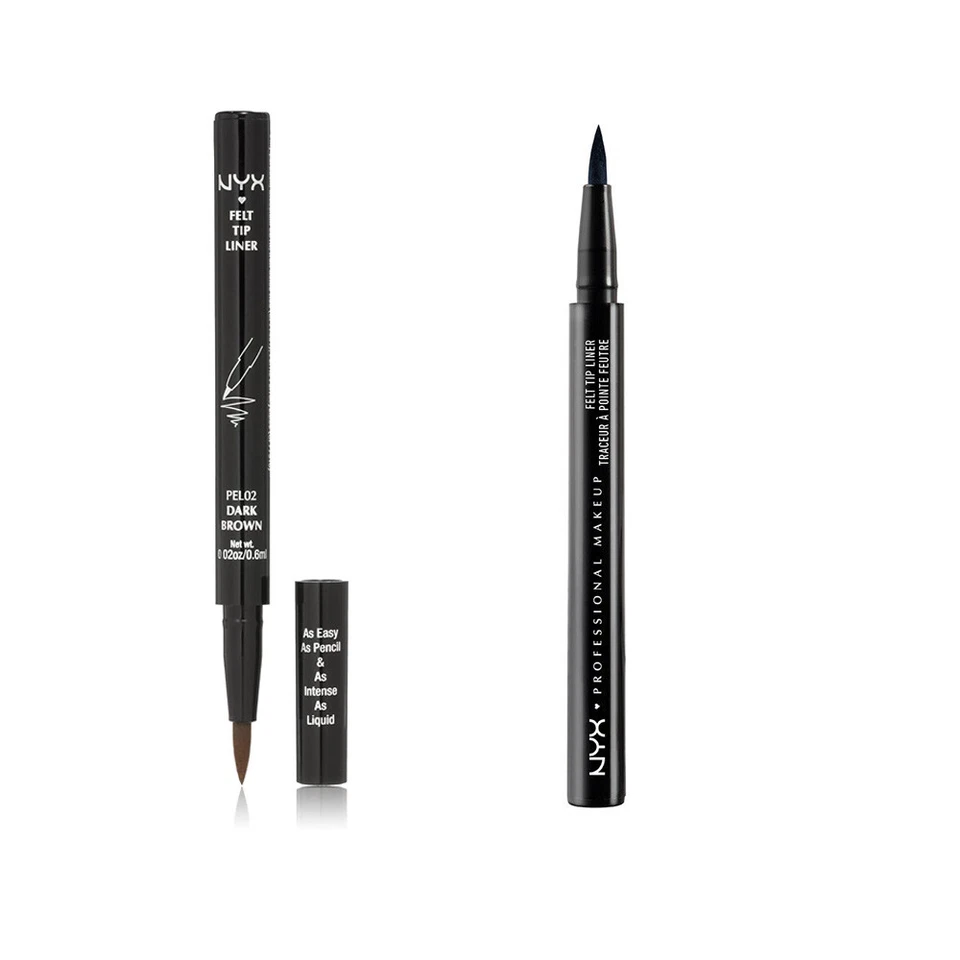 Delineador de ojos punta fieltro maquillaje profesional NYX elige color Foto 1 de 1