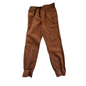 Nomad by Craft+Flow Jogger Pants Boys Sz 10 Big Boy Dark Khaki Brown Utility - Picture 1 of 13