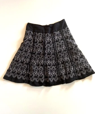 Женская черная трапециевидная мини-юбка MEXX размер 6 - Изображение 1 из 4