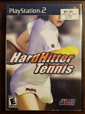 HARD HITTER TENNIS - PS2 - COMPLETE W/ MANUAL - FREE S/H -(B13A)