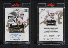 2023 Leaf Welcome to New Orleans /39 Jake Haener #WTNO-JH1 Rookie Auto RC