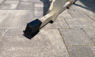 Leiter Gummifüße für Traverse außen Ersatzschuh Ersatzteil - mehrere Größen - Bild 1 von 4