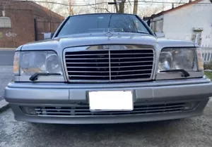 1994 1995 for Mercedes E300 E320 E420 W124 Black Grille & Chrome Frame Facelift - Bild 1 von 6