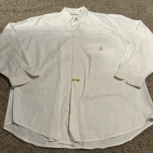 Vintage Bugle Boy Company Men’s XL 17-17 1/2 Dress Shirt Button Up Long Sleeve - Picture 1 of 6