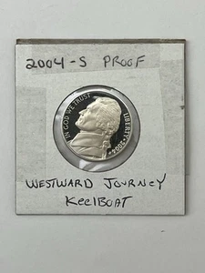 2004-S Jefferson Nickel  Keelboat  Westward Journey Proof Uncirculated - Bild 1 von 6