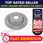 2x Brake Discs Pair Solid fits AUDI TT FV 2.0 Rear 2014 on DKTB 300mm Set New