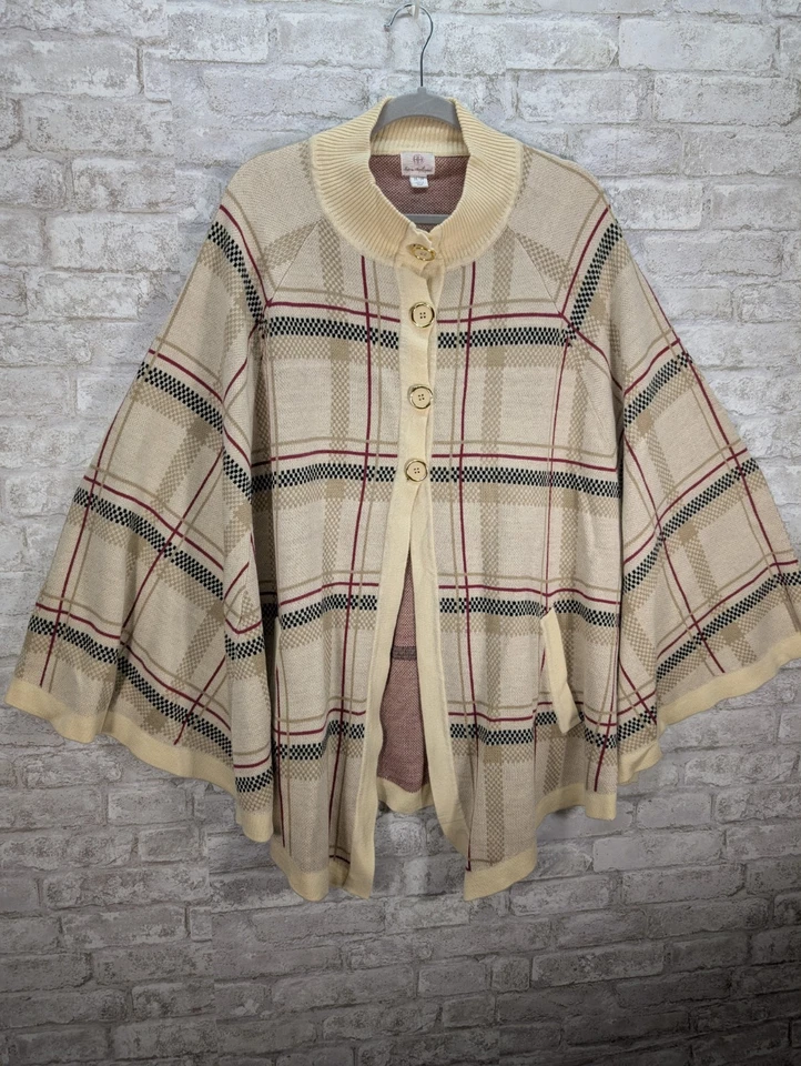 Hot In Hollywood Women's 2X-3X Button Front Cape Jacket - Image 1 of 4