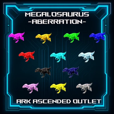 Megalosaurus-Aberrant- Ark Survival Ascended-Dino-Top-Colors-PC/XBOX/PS5 PvE ASA - Image 1 of 3