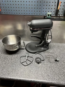 Kitchenaid Professional 6 Qt RKP2671X BK Matte Black Mixer - Picture 1 of 16
