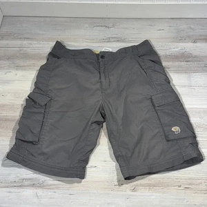 Pantalones Cortos Carga Mountain Hardware Para Hombre Talla M (32x 9) Gris Exterior Utilidad Nylon - Imagen 1 de 8