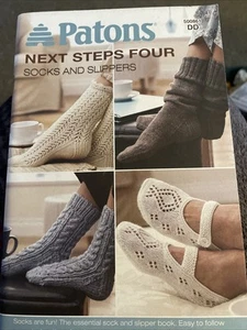 2011 Patons Socks & Slippers Knitting & Crochet Pattern Book 500861 - Picture 1 of 2
