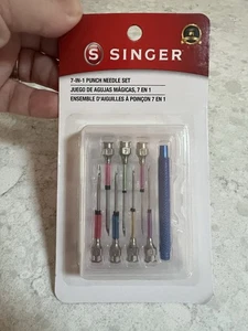 Singer 7-in-1 Interchangeable Fine Punch Needle Set - Picture 1 of 1