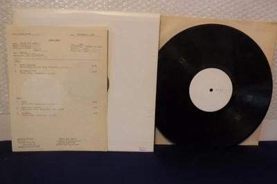 Enrico Rava Quartet, 1978 ECM-1-1122 Free Jazz Test Pressing - Image 1 of 3