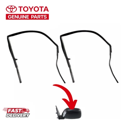 89-95 TOYOTA PICKUP 4RUNNER GUÍAS DE VENTANA MOLDURAS CONDUCTOR/PASAJERO OEM Foto 1 de 2