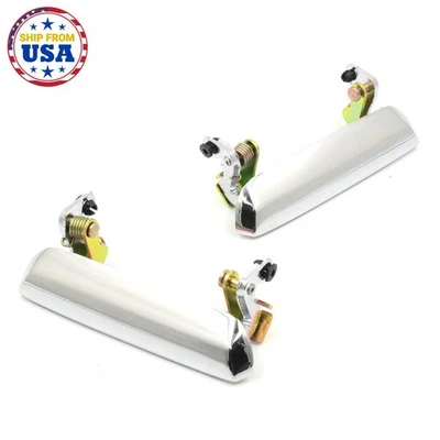 CHROME DOORS HANDLE MAZDA B-SERIES B1800 B2000 B2200 PICKUP PROCEED ROTARY 71-85 - Image 1 of 4