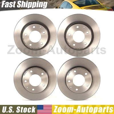 Rotores de freio dianteiro traseiro Brembo OE para 1993 1994 1995 1996 1997 Ford Probe - Imagem 1 de 4