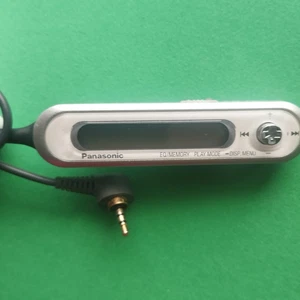 Panasonic Remote Controller For Player MD Jack 3.5 Used White Silver Used - Picture 1 of 7