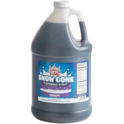 Carnival King 1 Gallon Grape Snow Cone Syrup - Image 1 of 2
