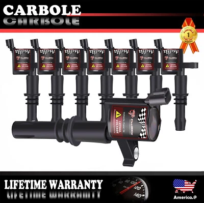 2005 2006 2007 2008 Ignition Coils Set of 8 For Ford F-150 Expedition 5.4L V8 US - Image 1 of 4