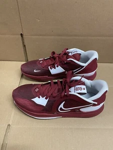 NIKE Kyrie Low 5 TB Promo Unreleased Basketball Shoes Mens 12 Team Red White - Picture 1 of 8