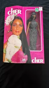 Vintage 1976 Mego Cher wachsende Haare Puppe Schlüssel Ständer & Box NEU - Bild 1 von 7