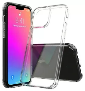 Für iPhone 13 / 13 Pro Max - Premium Hartplastik Transparent Clear Case Hülle - Bild 1 von 7