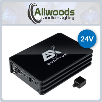 Microamplificador Digital ESX Q-ONEv3 24v Mono Clase D 700w rms Foto 1 de 4