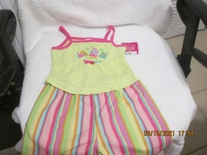Girl's Xhilaration Small 2 Piece Easter Spring Outfit Multicolor New - Picture 1 of 2