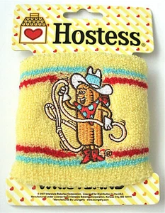 Loungefly Hostess Twinkies Kid Cloth Sweat WristBand New NOS 2007