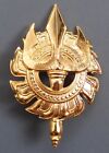 Vintage Laos Army cap badge in the past