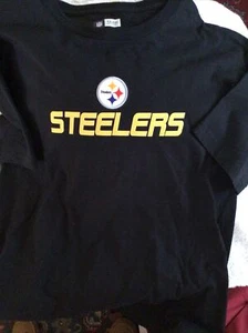 Steelers T-Shirt schwarz SS XL UNISEX. Neu - Bild 1 von 4