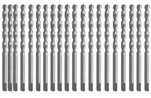 Brocas de taladro de mampostería de 5/32""X 3-1/2"" vástago medio plano - Imagen 1 de 8