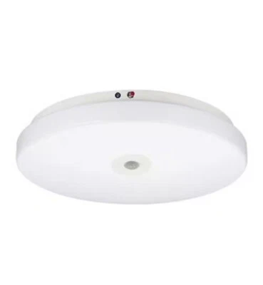 Montaje empotrado LED blanco seleccionable de 15" con sensor de movimiento y respaldo EM Foto 1 de 4