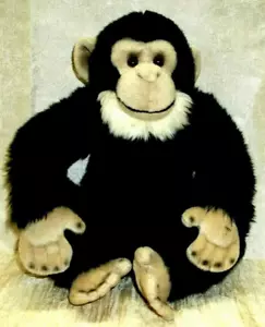 Ganz Webkinz Signature Chimpanzee WKSS2007 No Code Plush Monkey Chimp - Picture 1 of 6