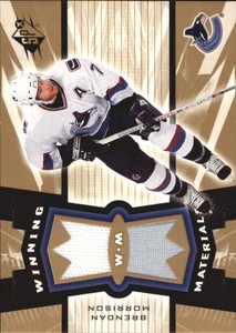 2006-07 SPx Winning Materials #WMMO Brendan Morrison Jersey