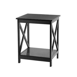 Proman Products Univo End Table, Side Table, Nightstand, Black - Picture 1 of 6