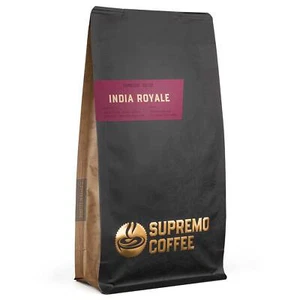 Supremo Espresso India Royale 1kg Kaffeebohnen Kaffee Bohnen Filter gemahlen - Bild 1 von 1