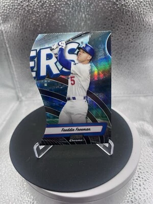 2024 Topps Stadium Club Chrome Triumvirates Freddie Freeman #TRI-3   - Image 1 of 2