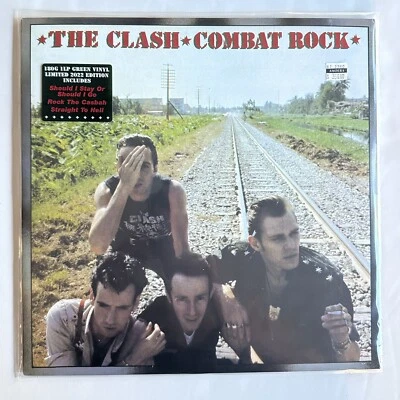 Combat Rock by The Clash (Record, 2022) 180g Green Vinyl Limited Edition Import - Image 1 of 4