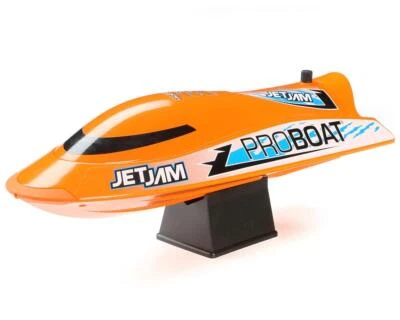 Pro Boat Jet Jam V2 12" Self-Righting Brushed RTR Pool Race Boat (Orange) - Image 1 of 4