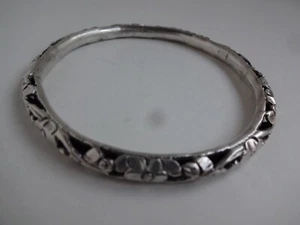  Antiker Silberarmreif, filigrane Handarbeit - Bild 1 von 7