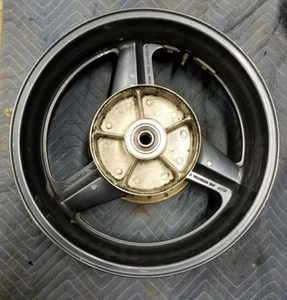 #M 1993-1996 Honda CBR1000 rear rim, rear wheel, GUARANTEED STRAIGHT - Picture 1 of 4