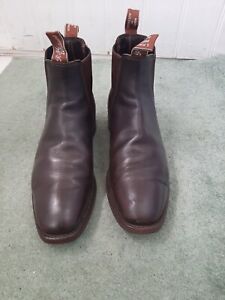 RM WILLIAMS BOOTS - 9 - BROWN -  GREAT CONDITION - LITTLE WEAR