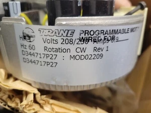 Trane MOD02209, D344717P27 EON Electric Motor Control Module ECM for MOT15077 - Picture 1 of 6