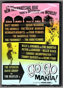Go Go Mania aka Pop Gear (DVD, 1965) The Beatles, The Animals, Jimmy Savile - Picture 1 of 2
