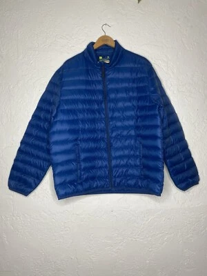 Jaqueta de inverno masculina XERSION embalável bufante cor azul vibrante tamanho pequeno - Imagem 1 de 3