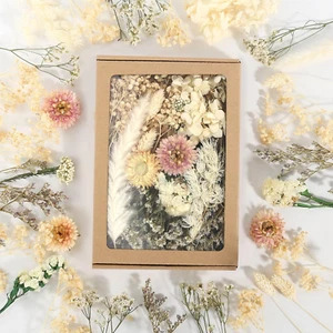 Trockenblumen Set Natürliche Getrocknete Blumen Trockenblumen zum Basteln Getroc - Bild 1 von 7