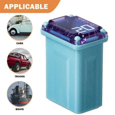 Micro Cartucho Fusibles Micro Fusible FMM Mcase Micro Fusibles Hembra - Paquete de 10 20 amperios Foto 1 de 4